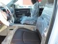 2014 Ram 1500 Longhorn Canyon Brown/Light Frost Interior Front Seat Photo
