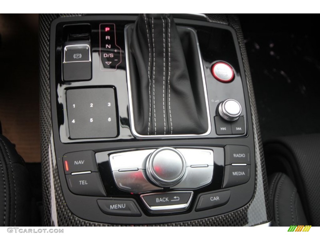 2014 S6 Prestige quattro Sedan - Ice Silver Metallic / Black Valcona photo #22