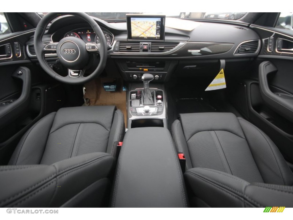2014 S6 Prestige quattro Sedan - Ice Silver Metallic / Black Valcona photo #29