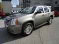 2008 Steel Gray Metallic GMC Yukon Hybrid 4x4  photo #3