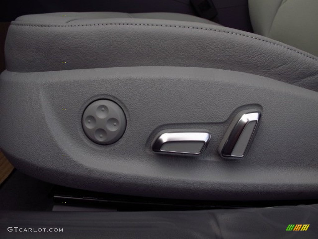 2014 A4 2.0T Sedan - Monsoon Grey Metallic / Titanium Grey photo #18