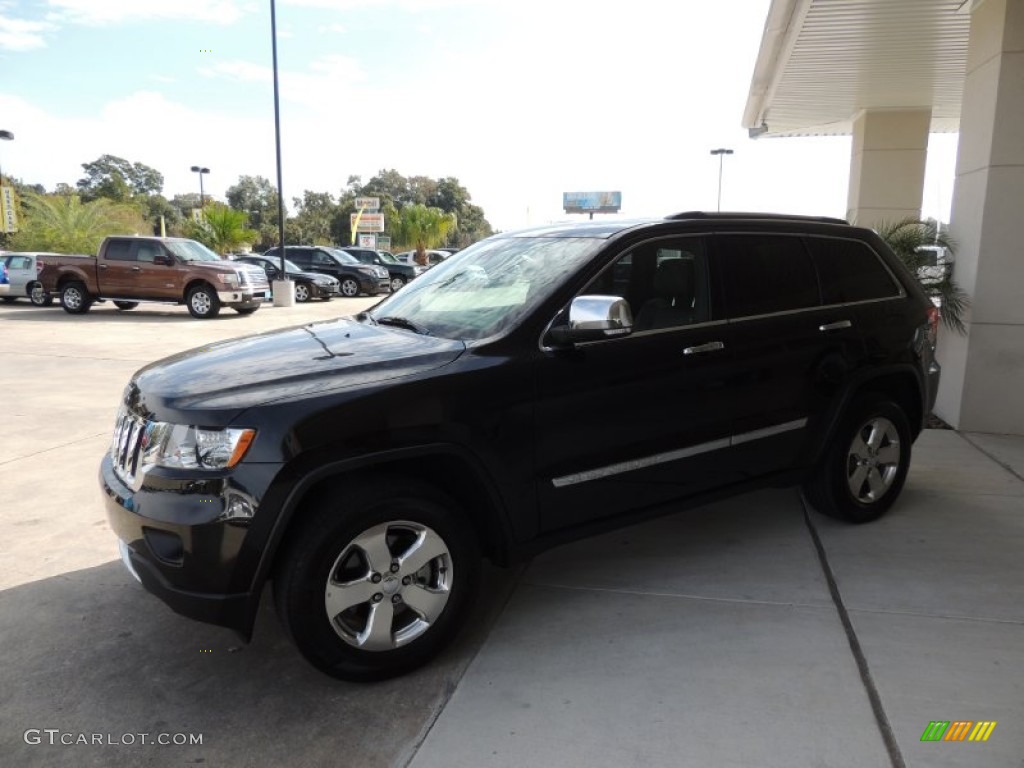 2013 Grand Cherokee Limited - Brilliant Black Crystal Pearl / Black photo #5