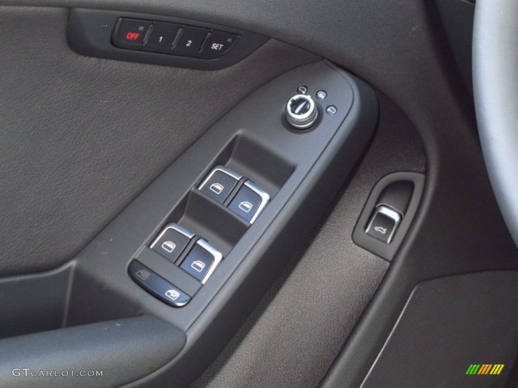 2014 A4 2.0T quattro Sedan - Monsoon Grey Metallic / Black photo #17
