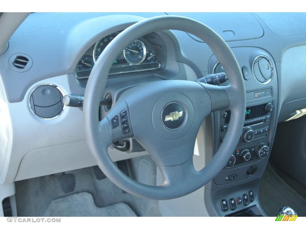 2008 Chevrolet HHR LS Gray Steering Wheel Photo #87942210