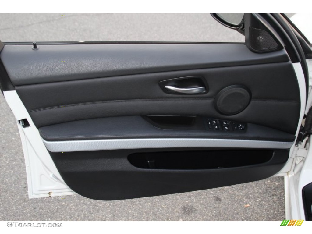 2011 BMW 3 Series 328i xDrive Sedan Black Door Panel Photo #87942426