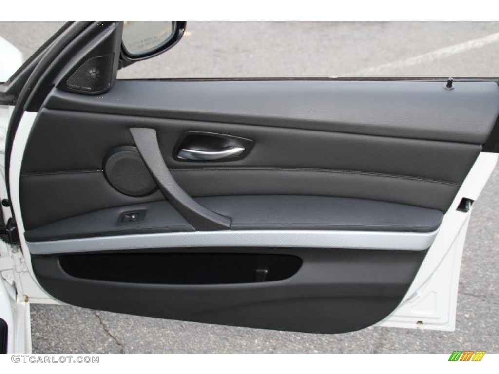 2011 BMW 3 Series 328i xDrive Sedan Black Door Panel Photo #87942738