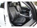 2011 BMW 3 Series Black Interior Front Seat Photo