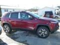 Deep Cherry Red Crystal Pearl - Cherokee Trailhawk 4x4 Photo No. 6