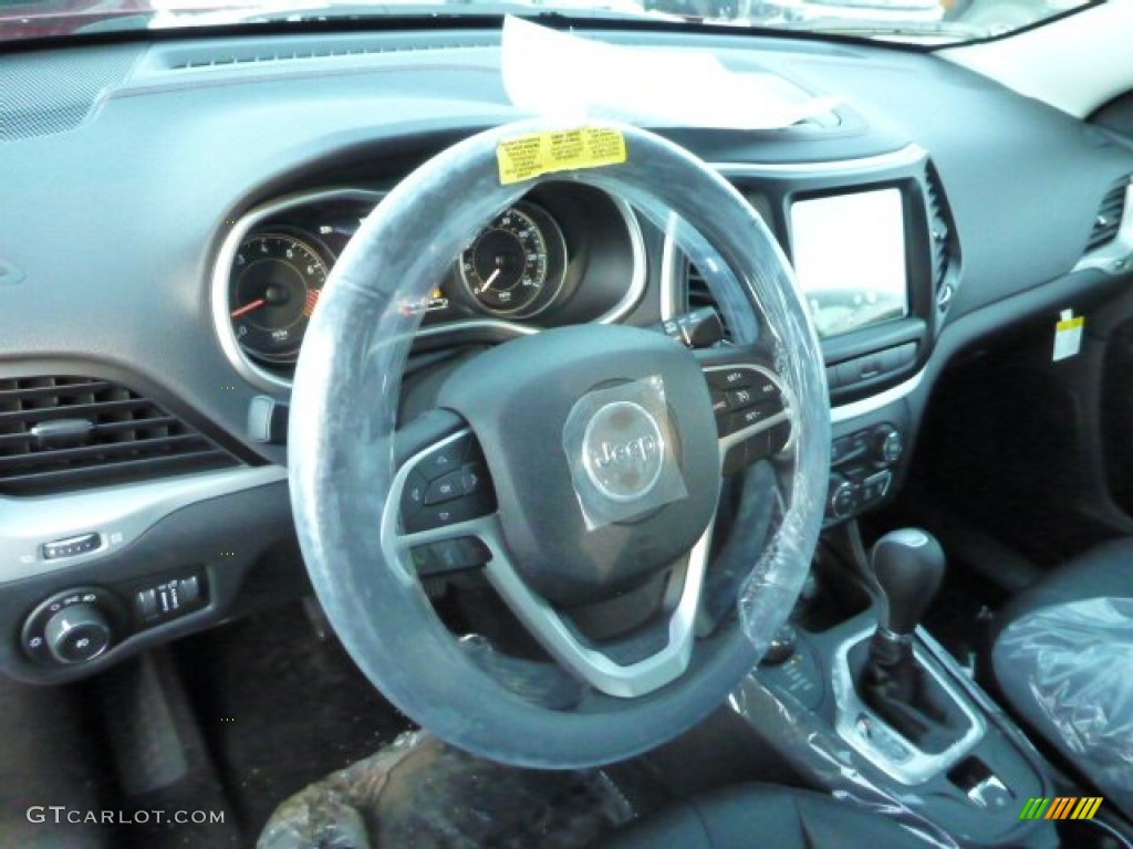 2014 Jeep Cherokee Trailhawk 4x4 Morocco - Black Dashboard Photo #87943761
