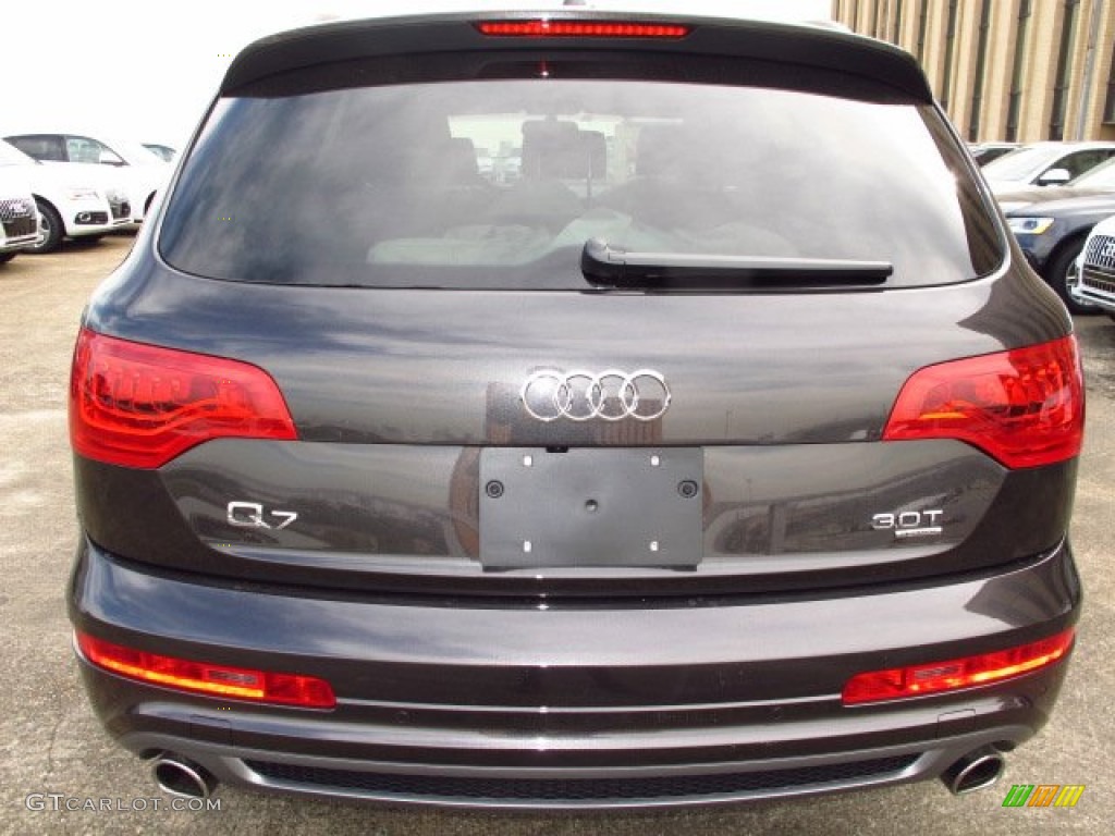 2014 Q7 3.0 TFSI quattro S Line Package - Lava Gray Pearl / Black photo #3