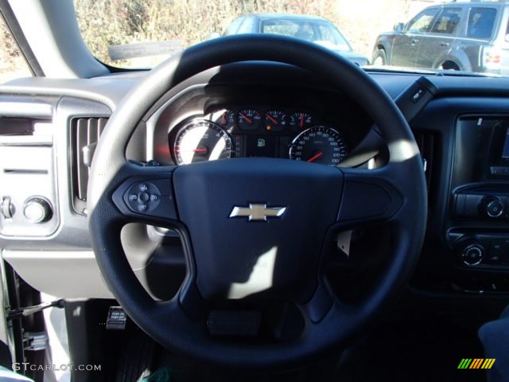 2014 Silverado 1500 WT Regular Cab - Silver Ice Metallic / Jet Black/Dark Ash photo #17