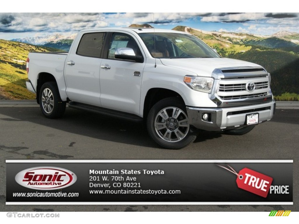 2014 Tundra 1794 Edition Crewmax 4x4 - Super White / 1794 Edition Premium Brown photo #1