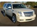 White Diamond Tricoat 2014 Cadillac Escalade ESV Platinum AWD Exterior