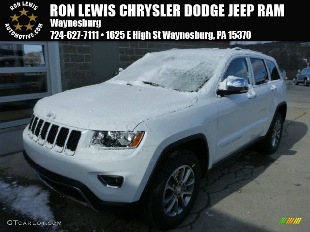 Bright White Jeep Grand Cherokee