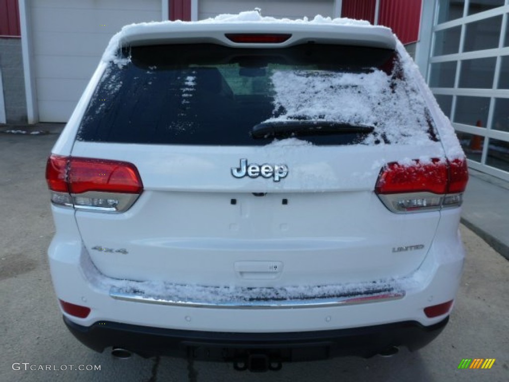 2014 Grand Cherokee Limited 4x4 - Bright White / New Zealand Black/Light Frost photo #4