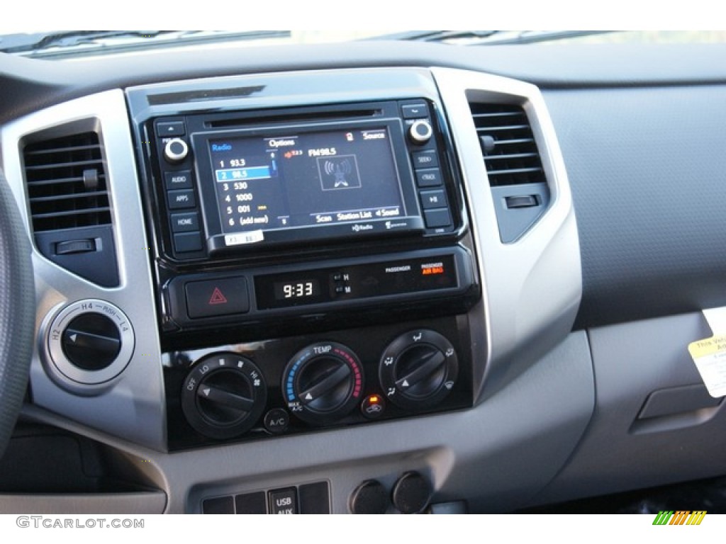 2014 Tacoma V6 Double Cab 4x4 - Spruce Green Mica / Graphite photo #6