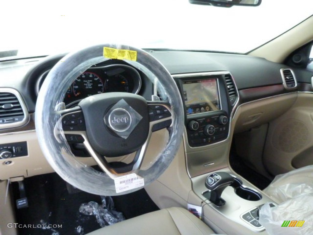 2014 Grand Cherokee Limited 4x4 - Bright White / New Zealand Black/Light Frost photo #11