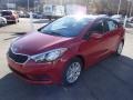 2014 Crimson Red Kia Forte LX  photo #4