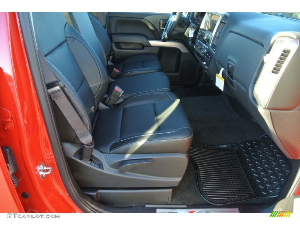 2014 Silverado 1500 LTZ Z71 Double Cab 4x4 - Victory Red / Jet Black photo #17