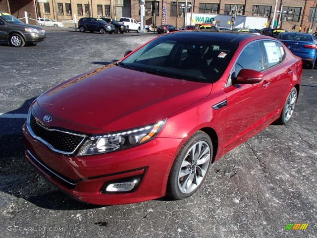 Remington Red 2014 Kia Optima SX Turbo Exterior Photo #87947648