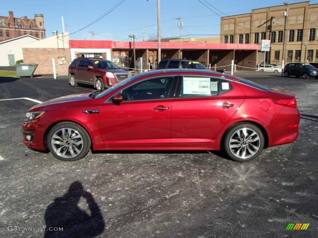 Remington Red 2014 Kia Optima SX Turbo Exterior Photo #87947682