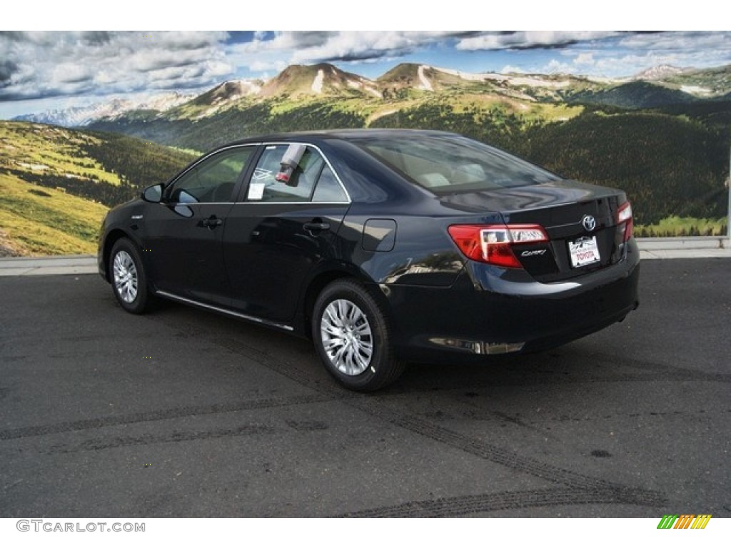 2014 Camry Hybrid LE - Cosmic Gray Metallic / Ivory photo #3