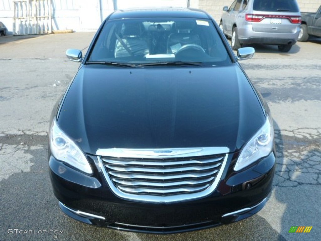 2014 200 Limited Sedan - Black Clear Coat / Black photo #10