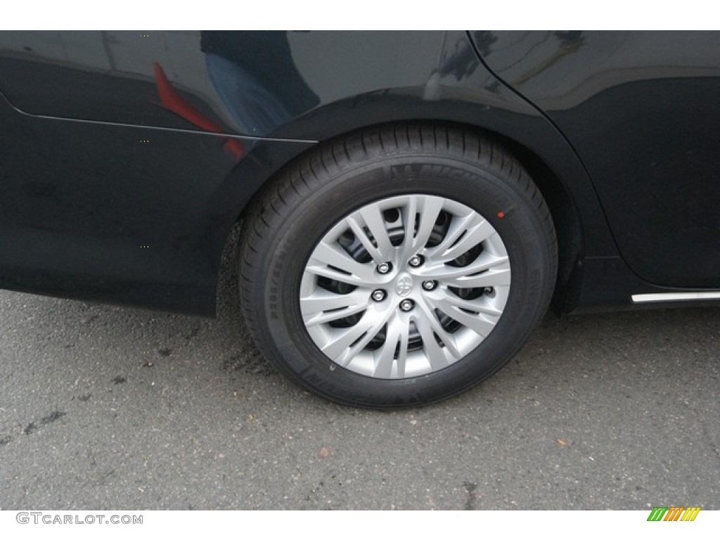 2014 Camry Hybrid LE - Cosmic Gray Metallic / Ivory photo #9