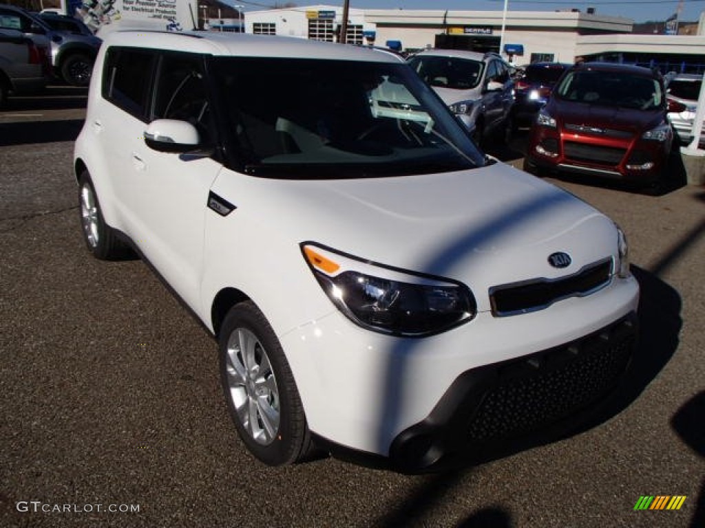 Clear White 2014 Kia Soul + Exterior Photo #87948081