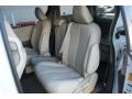 2014 Toyota Sienna Bisque Interior Rear Seat Photo