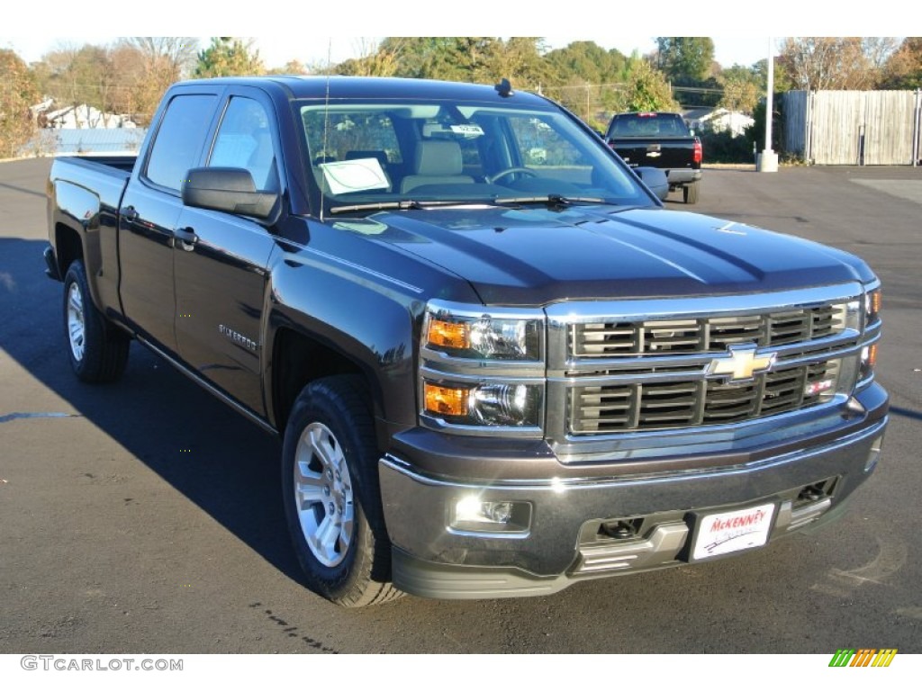 2014 Silverado 1500 LT Crew Cab - Tungsten Metallic / Jet Black photo #1