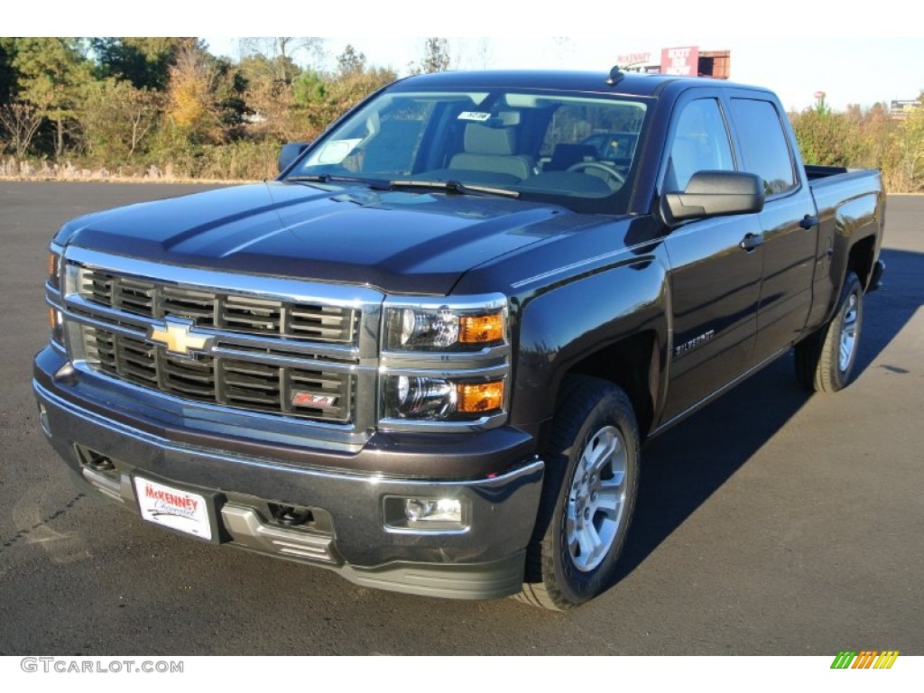 2014 Silverado 1500 LT Crew Cab - Tungsten Metallic / Jet Black photo #2