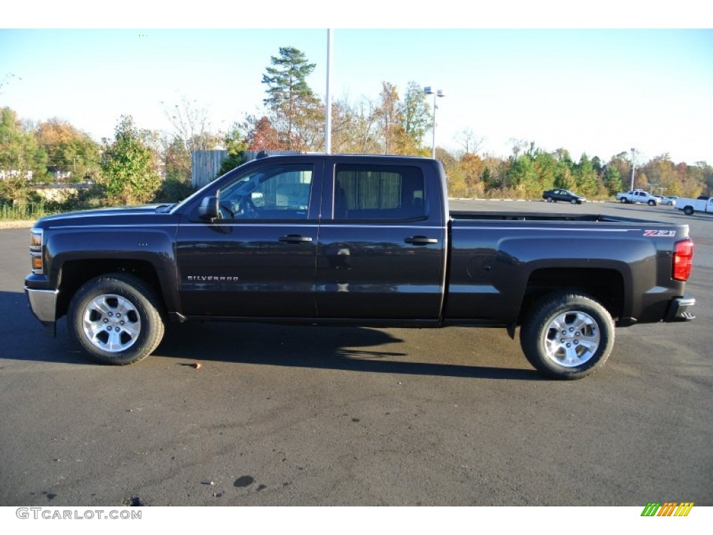 2014 Silverado 1500 LT Crew Cab - Tungsten Metallic / Jet Black photo #3