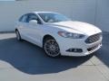 White Platinum - Fusion SE EcoBoost Photo No. 1