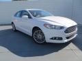 White Platinum - Fusion SE EcoBoost Photo No. 2