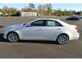 White Diamond Tricoat 2014 Cadillac CTS Performance Sedan Exterior