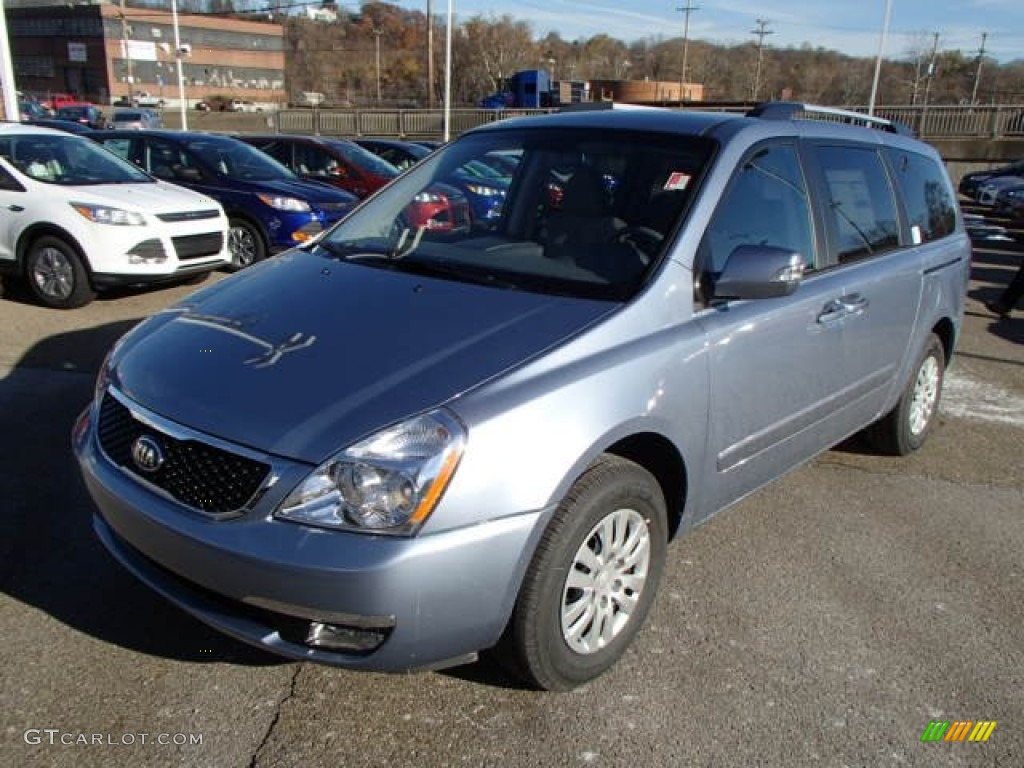 Glacier Blue 2014 Kia Sedona LX Exterior Photo #87951009