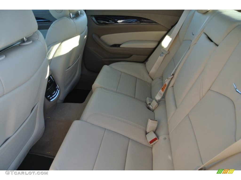 2014 CTS Performance Sedan - White Diamond Tricoat / Light Cashmere/Medium Cashmere photo #17