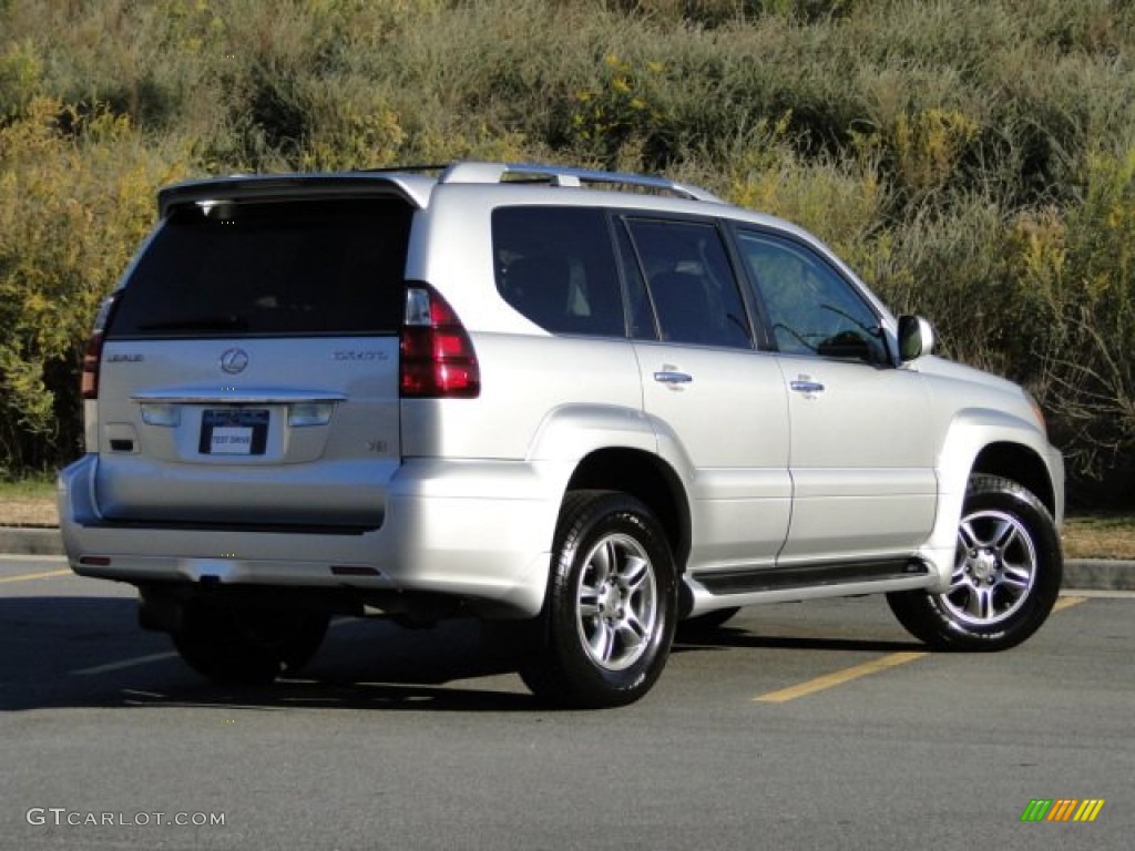 2008 GX 470 - Titanium Silver Metallic / Ivory photo #2