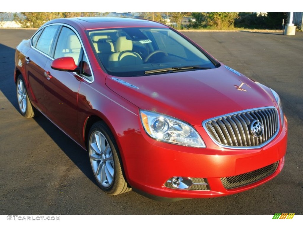 Crystal Red Tintcoat 2014 Buick Verano Leather Exterior Photo #87951792