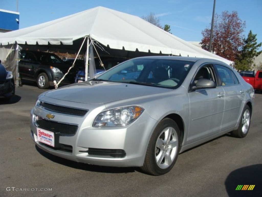2012 Malibu LS - Silver Ice Metallic / Titanium photo #1