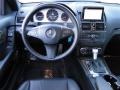 2008 Mercedes-Benz C Black Interior Dashboard Photo