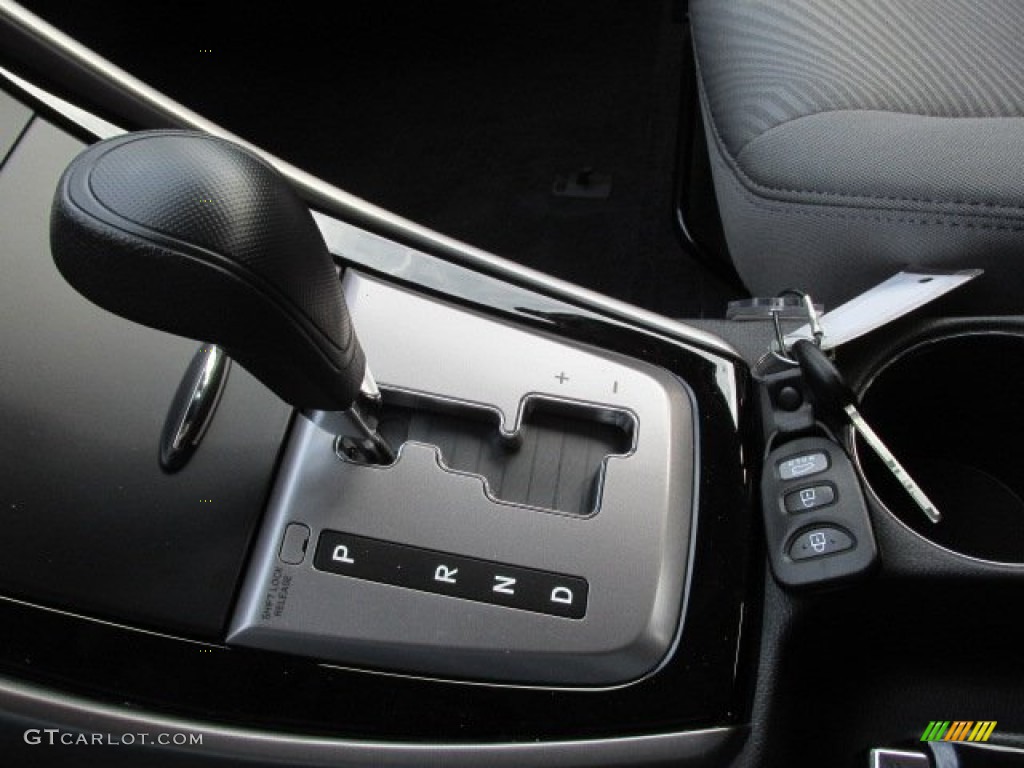 2013 Elantra GLS - Shimmering Air Silver / Gray photo #10