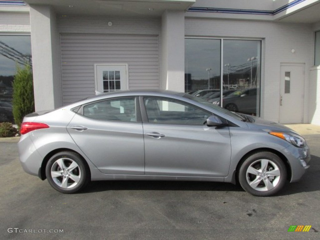 2013 Elantra GLS - Titanium Gray Metallic / Gray photo #2