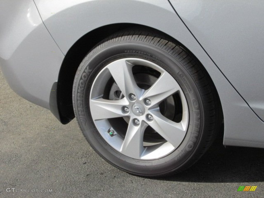 2013 Elantra GLS - Titanium Gray Metallic / Gray photo #3