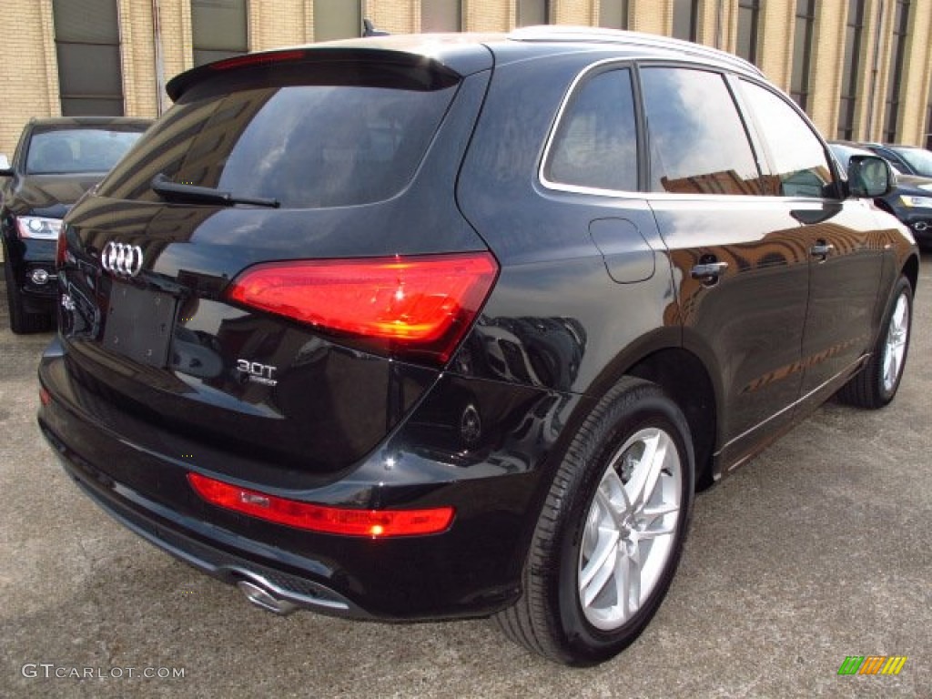 Phantom Black Pearl 2014 Audi Q5 3.0 TFSI quattro Exterior Photo #87954018