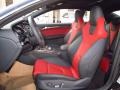 Black/Magma Red Front Seat Photo for 2014 Audi S5 #87955254