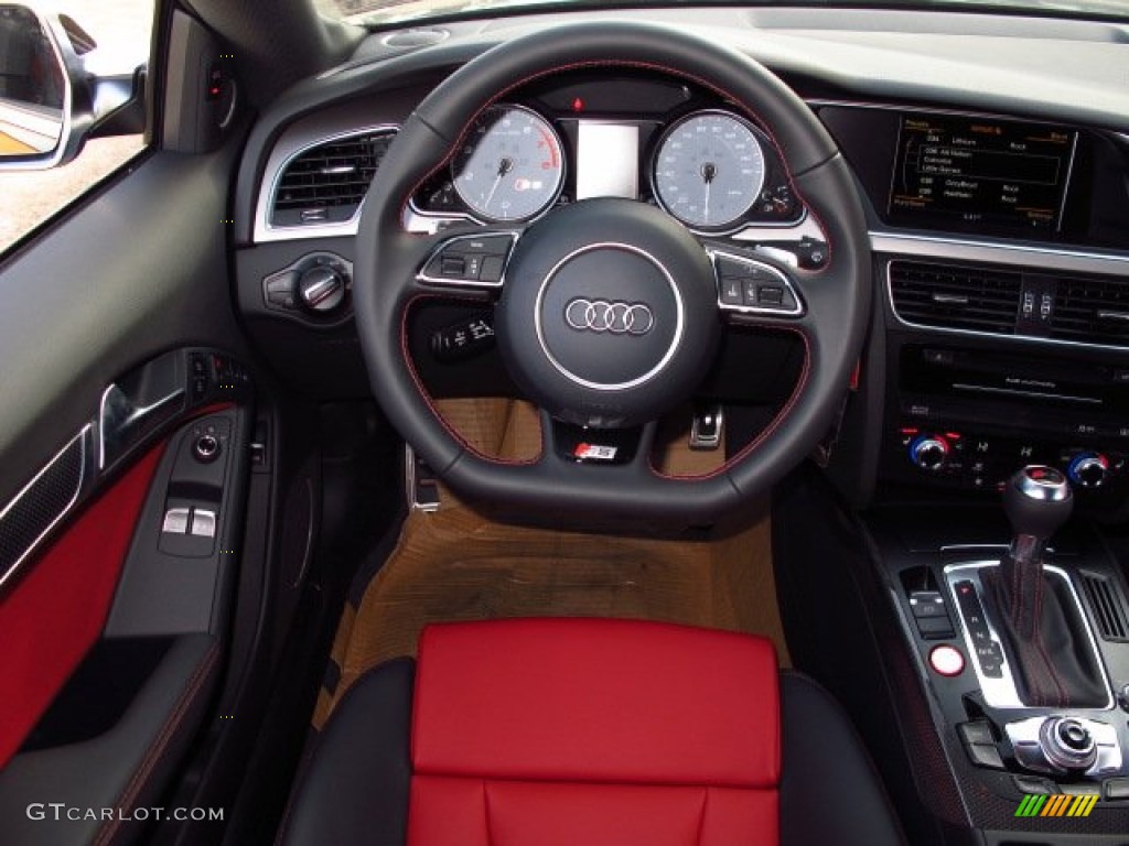2014 Audi S5 3.0T Prestige quattro Coupe Steering Wheel Photos