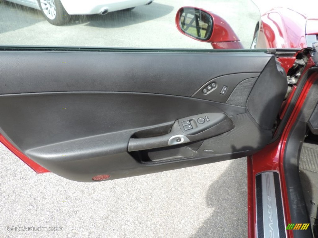 2008 Corvette Coupe - Crystal Red Metallic / Ebony photo #11