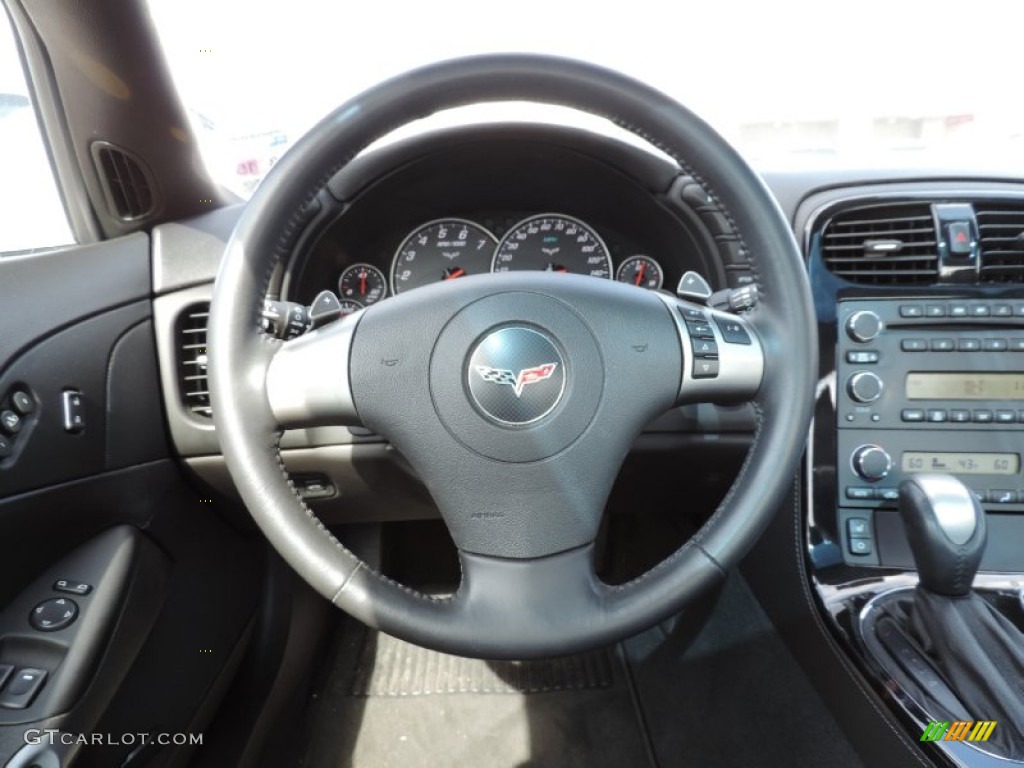2008 Corvette Coupe - Crystal Red Metallic / Ebony photo #12